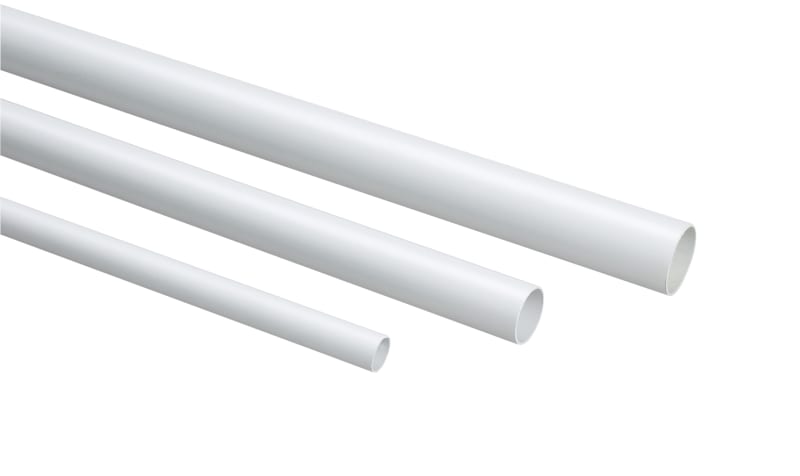 Halogen-free STRAIGHT PIPE Light grey (HFPR25)
