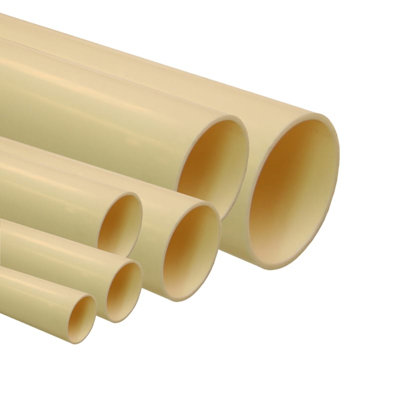 Rigide Glatte PIPE 16mm PVC Beige 750N 4M (70005879)