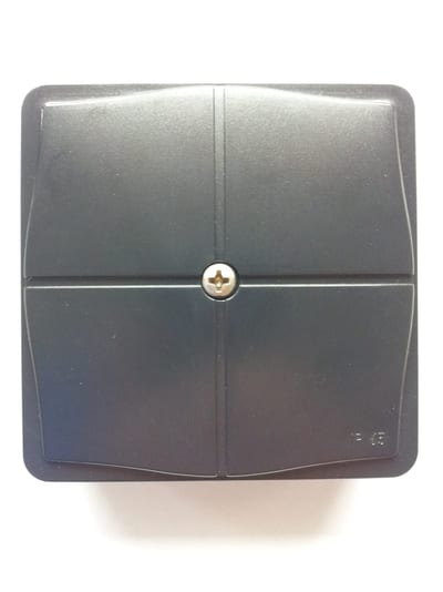 Junction box IP65 black