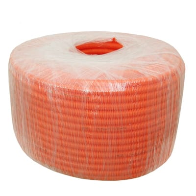 Corrugated PIPE 16mm PVC Orange 100M