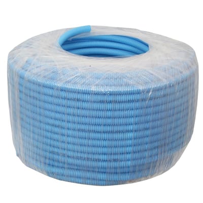 Corrugated PIPE 16mm PVC BLUE 100M