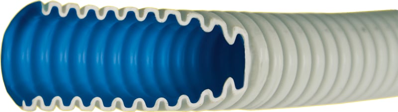 Corrugated PIPE 16mm PVC GREY 100M (70000752)