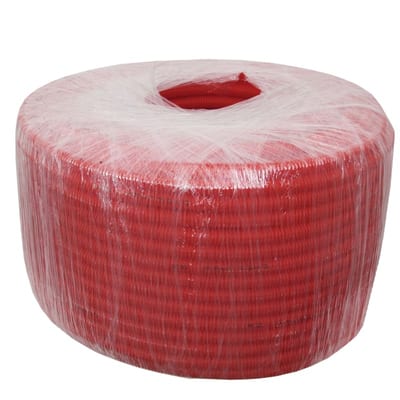 Corrugated PIPE 16mm PVC RED 100M