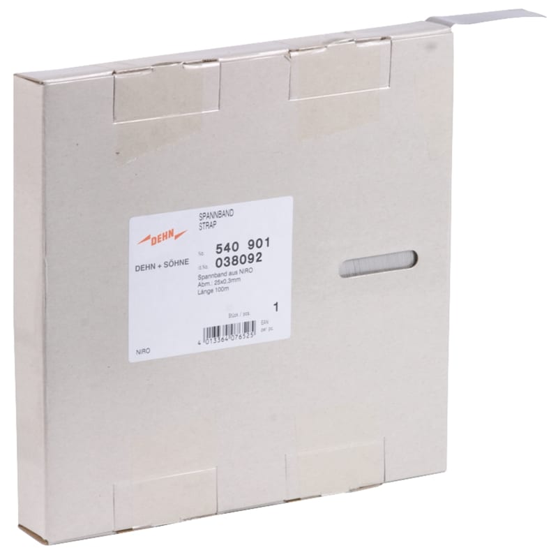 Dehn 540901 Connection Strap 100 m V2A Stainless Steel