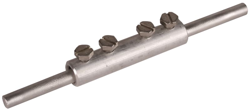 Straight joint for RD 8 mm alu (385213)