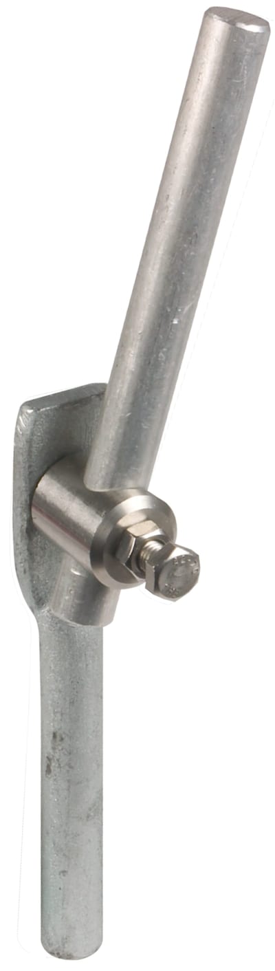Angleadapter for air-termination rod