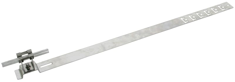 Ceiling Bracket, Length 475 mm, V2A Stainless Steel (206229)