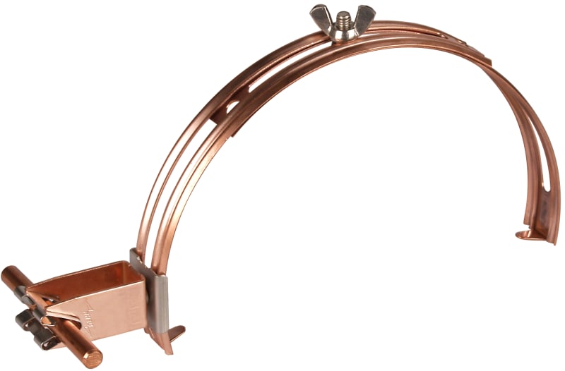 Dehn Ridge Tile Conductor Holder Copper (206817)