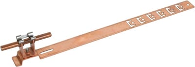 Ceiling Bracket, Length 475 mm, Copper