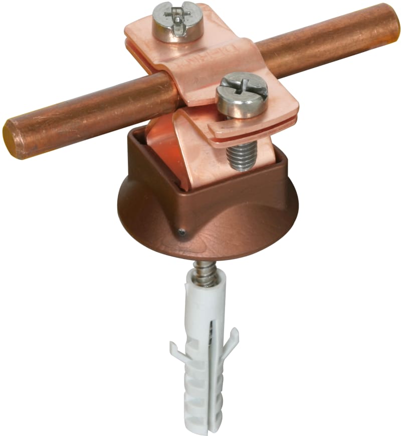 Dehn 274167 Conductor Holder for 8–10 mm Ø Round Copper