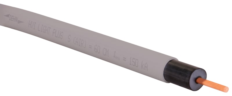 Dehn HVI light plus High-Voltage-Resistant Insulated Down Conductor (819609)