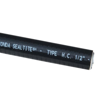 Armoured Hose HC 1/2" black 60M