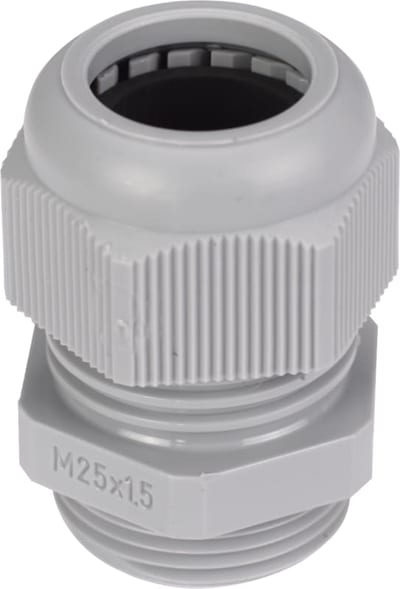 Nipple M20 (10-14) GREY Polyamide