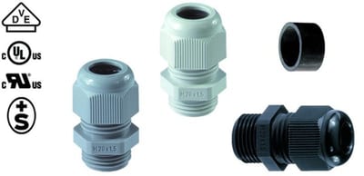 Nipple M40 (22-32) GREY Polyamide