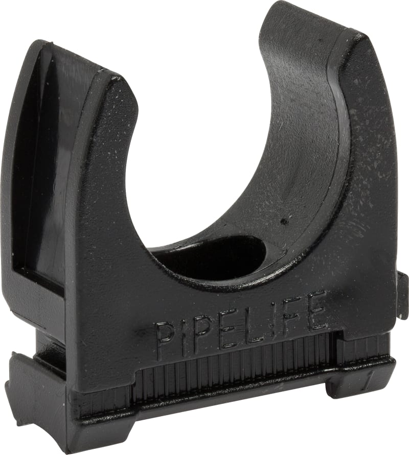 40mm Pipe Clamp, UV Stabilised, Black (70007247)