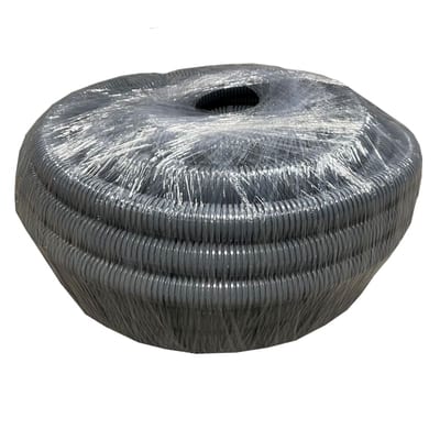Corrugated PIPE 50mm PVC GREY 25M