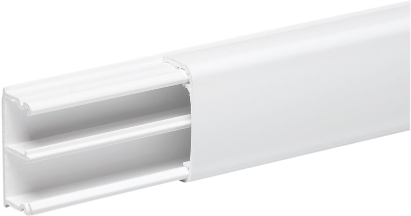 Schneider Electric ISM14400P OptiLine - minitrunking - 18 x 35 mm - PVC - polar white