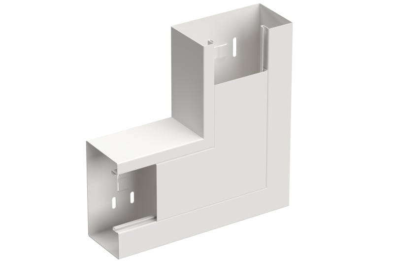 L-Piece up 130/72 White RAL9003 (STA550039)