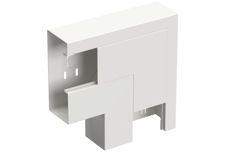 L-Piece down 170/72 White RAL9003 (STA550059)