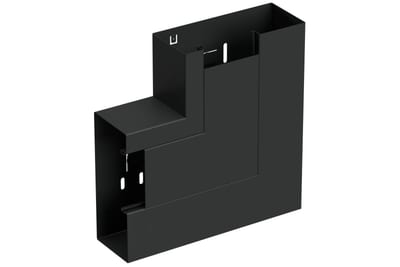 L-Piece up 170/72 Black RAL9017