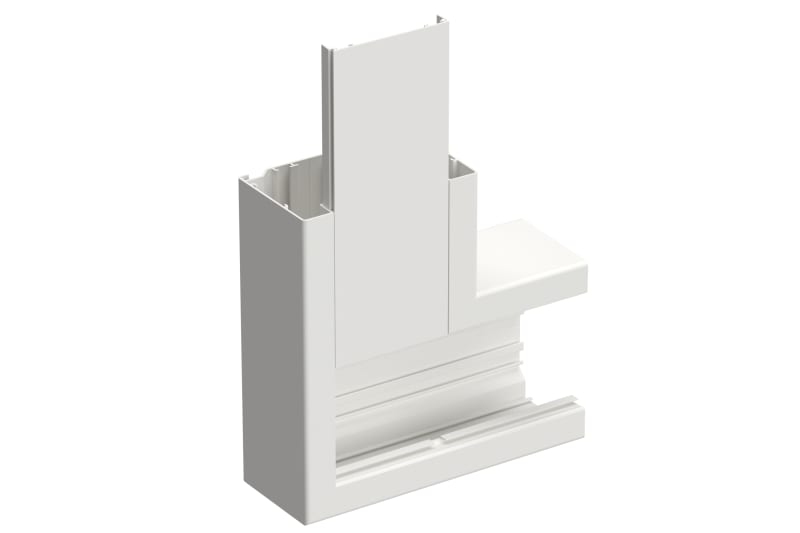 L-piece al 120/72 White 9003 (STA520025)