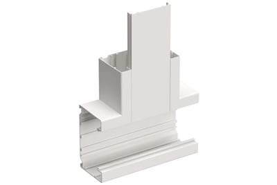 T-piece al 120/72 White 9003