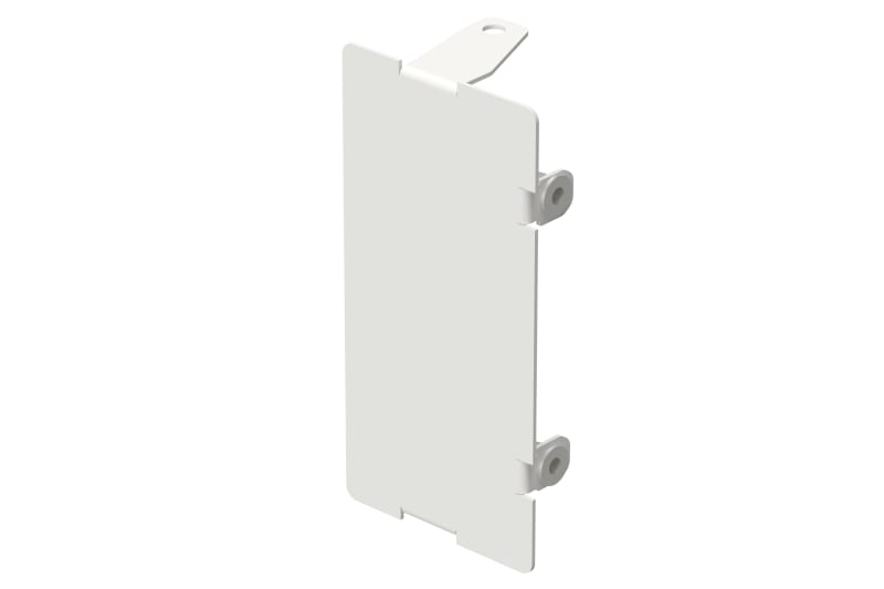 End piece al 120/72 White 9003 (STA520031)