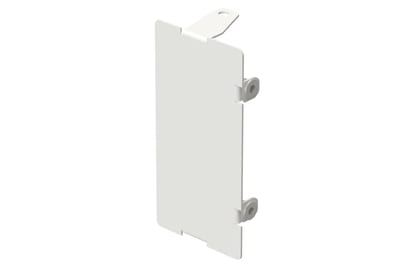 End piece al 120/72 White 9003