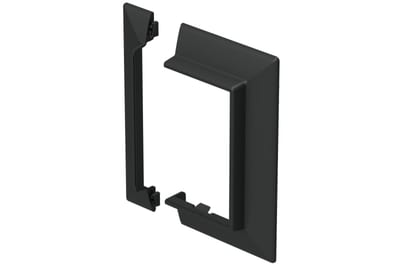 Wallframe 120/72 Black RAL9017
