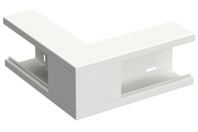 External Corner 110/72, White RAL 9003