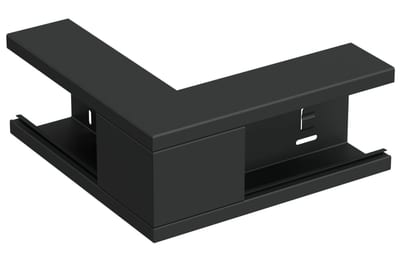 External Corner 110/72, Black RAL 9017