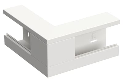 External Corner 130/72, White RAL 9003