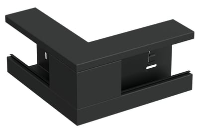 External Corner 130/72, Black RAL 9017