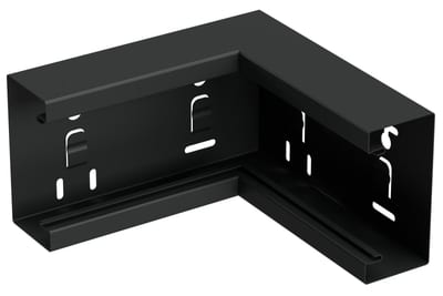 Internal corner 110/52 Black RAL9017