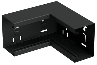 Internal corner 110/72 Black RAL9017
