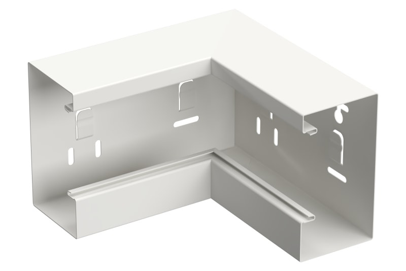 Internal corner 130/72 White RAL9003 (STA550037)