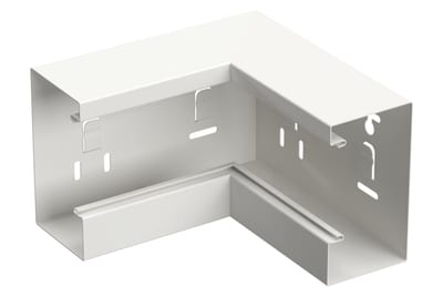 Internal corner 130/72 White RAL9003