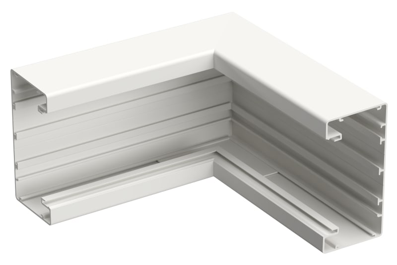 Internal corner al 110/55 White 9003 (STA520051)