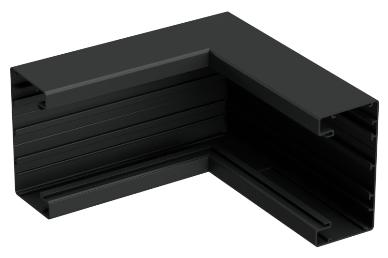 Internal corner 110/55 Black RAL9017 (STA520052)
