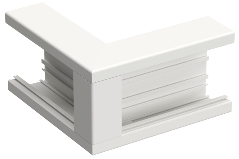 External corner al 110/55 White 9003 (STA520054)