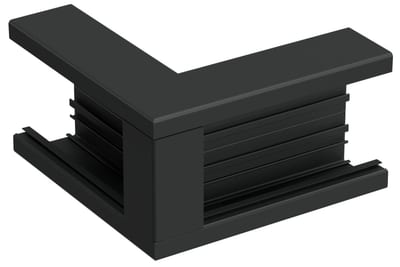 External corner al 110/55 Black RAL9017