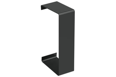 Utjevningstykke 110/52mm Black RAL9017