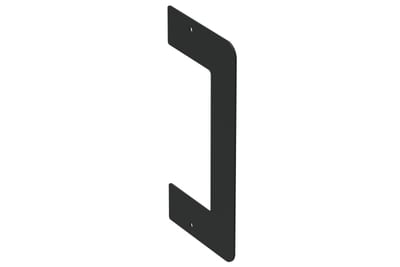 Wallframe 110/55 Black RAL9017