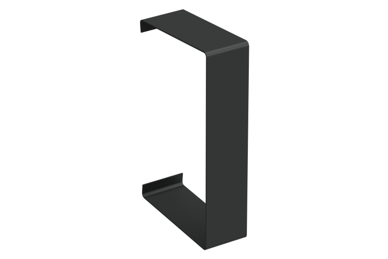 Utjevningstykke 130/72mm Black RAL9017 (STA550107)