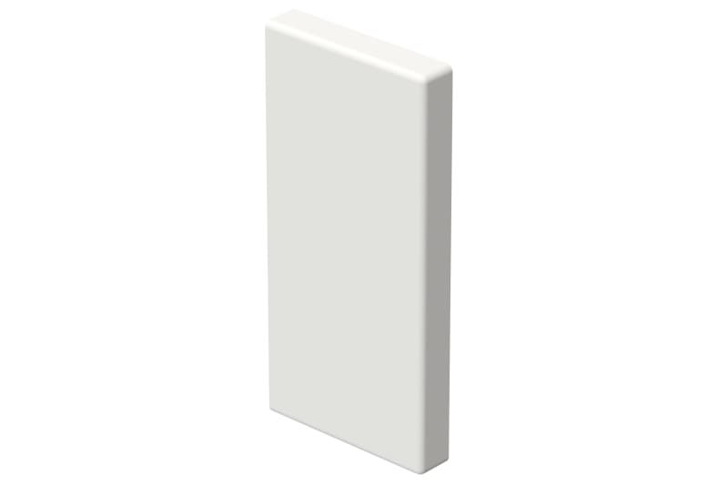 End piece 110/52 White RAL9003 (STA550008)