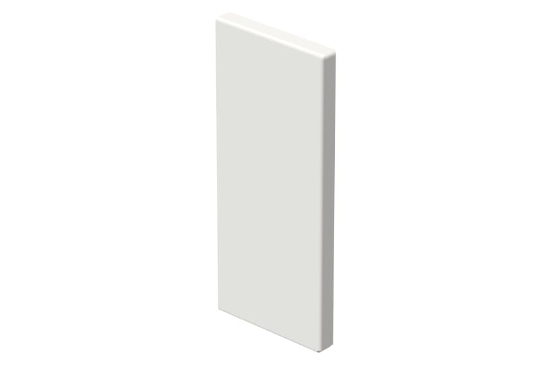 End piece 170/72 White RAL9003 (STA550060)