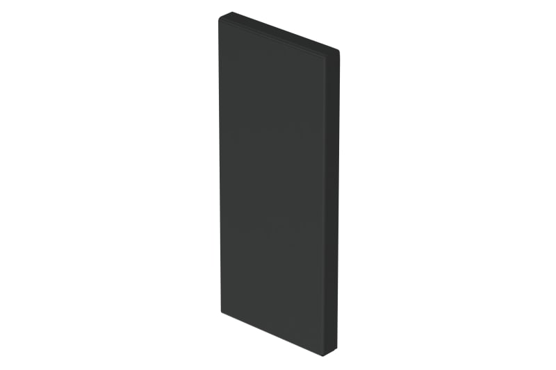 End piece 170/72 Black RAL9017 (STA550150)