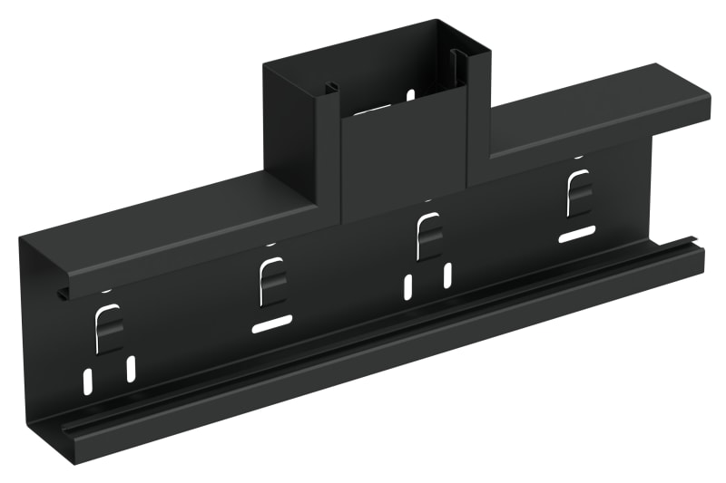 T-piece 110/52 Black RAL9017 (STA550070)