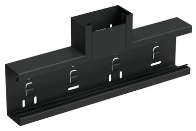 T-piece 110/52 Black RAL9017