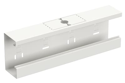 T-piece up 130/72 White RAL9003